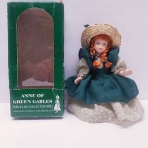 Anne of Green Gables DOLL 7" In Box Porcelain doll